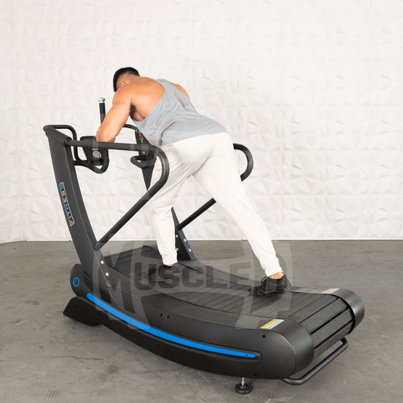 Load image into Gallery viewer, Muscle D Fitness - Commercial Self Powered Curve Treadmill - Standalone
