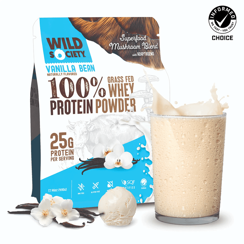 Load image into Gallery viewer, Wild Society Nutrition - Grass-Fed Whey Protein
