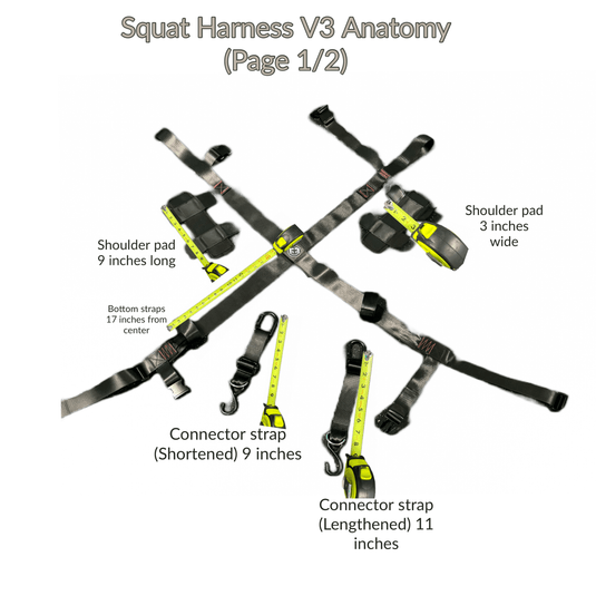 Squat Harness - Premium Adjustable V3