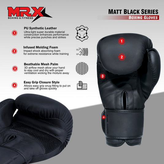 MRX - MRX Boxing Gloves Fighting Sparring Training Adult Junior All sizes