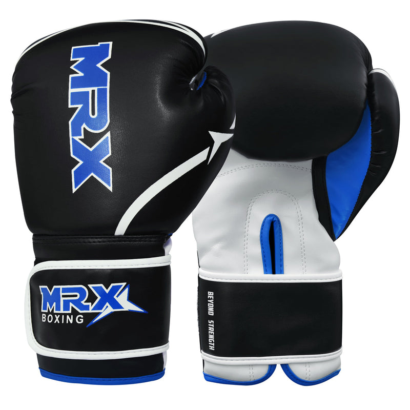 Load image into Gallery viewer, MRX - Boxing Gloves Fighting Sparring Training Adult Junior Black Red Blue
