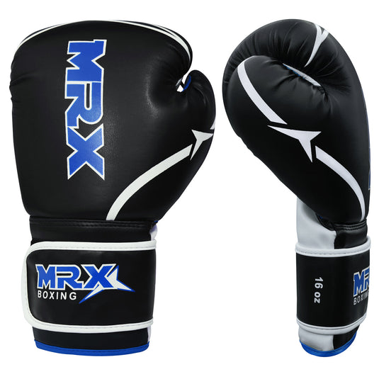 MRX - Boxing Gloves Fighting Sparring Training Adult Junior Black Red Blue