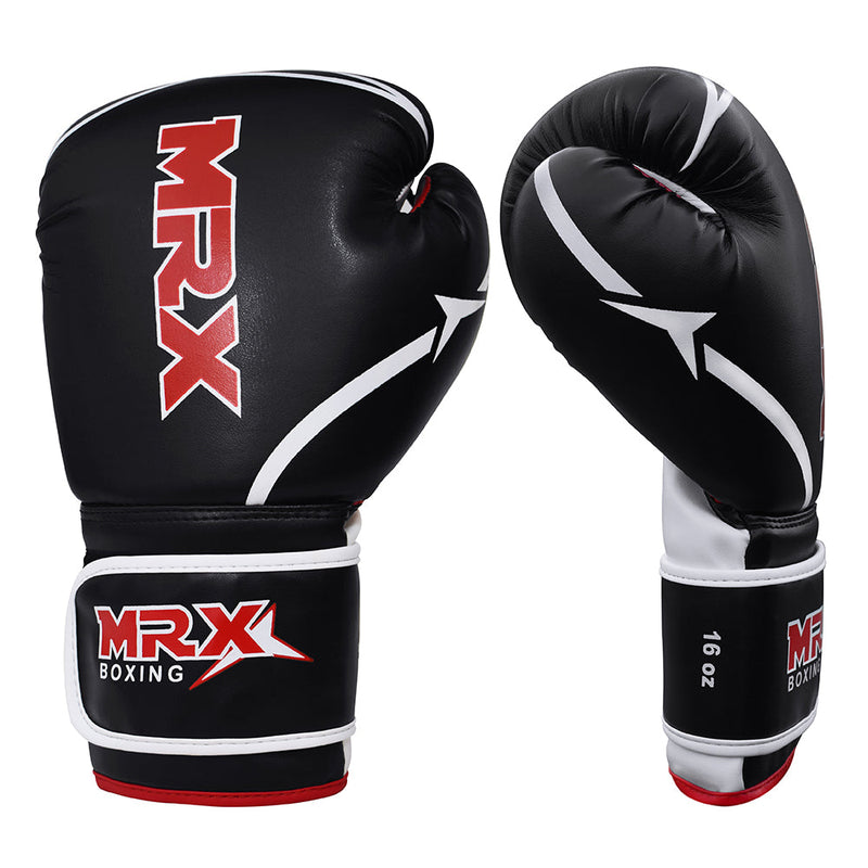 Load image into Gallery viewer, MRX - Boxing Gloves Fighting Sparring Training Adult Junior Black Red Blue
