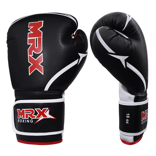 MRX - Boxing Gloves Fighting Sparring Training Adult Junior Black Red Blue