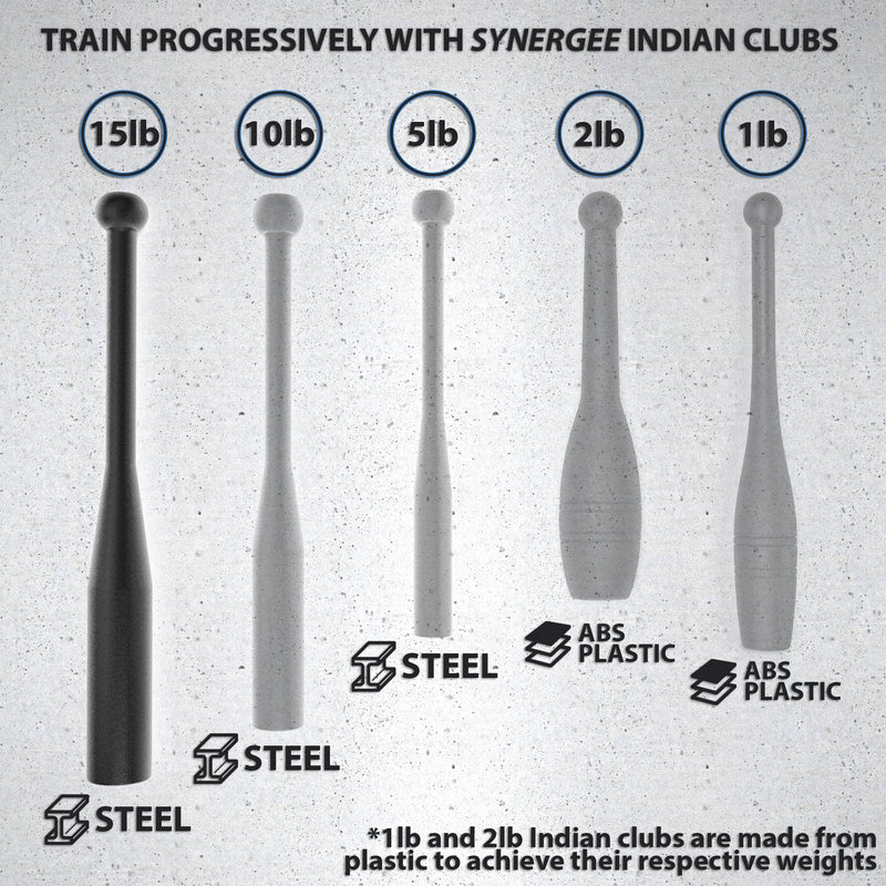 Load image into Gallery viewer, Synergee - Synergee Indian Clubs

