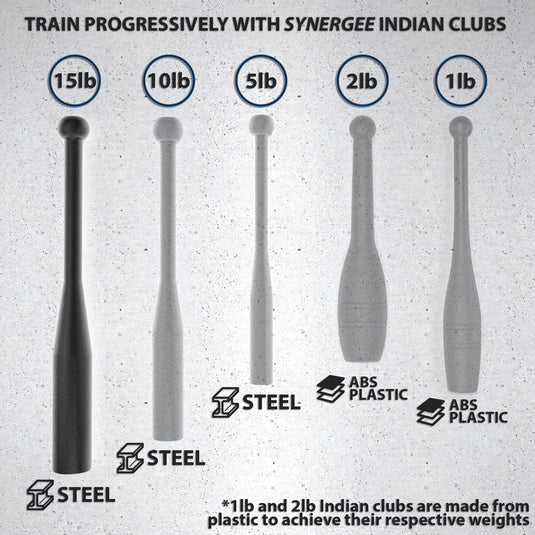 Synergee - Synergee Indian Clubs