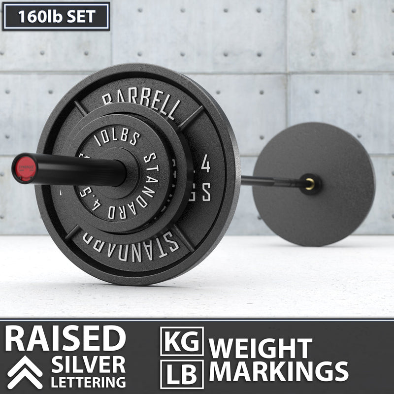 Load image into Gallery viewer, Synergee Standard Metal Weight Plates
