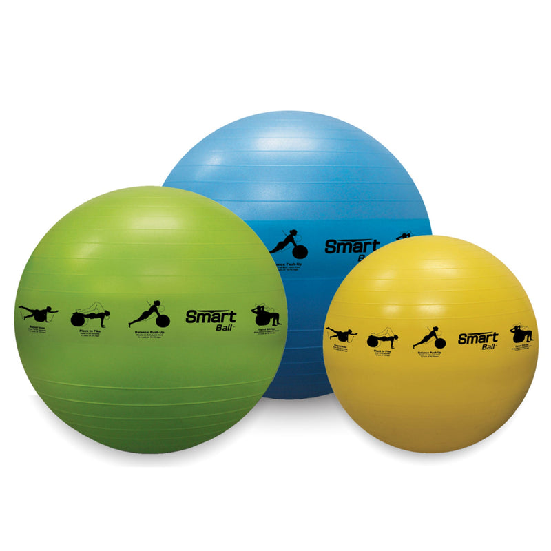 Load image into Gallery viewer, Prism Fitness 55cm Smart Self-Guided Stability Exercise Medicine Ball, Yellow
