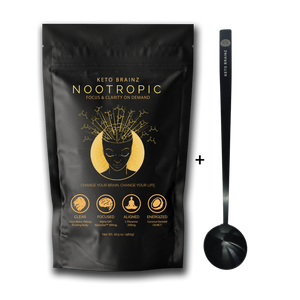 Keto Brainz Nootropics - In KBZ Long Handled Spoon+ Keto Brainz Nootropic Creamer Properly Capitalize The First Letter Of Every Word