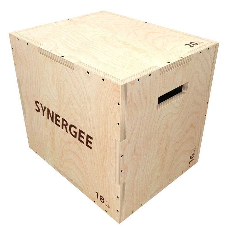 Load image into Gallery viewer, Synergee 3-in-1 Wood Plyo Boxes
