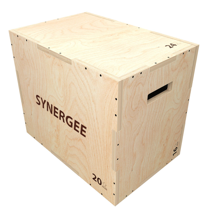 Load image into Gallery viewer, Synergee 3-in-1 Wood Plyo Boxes
