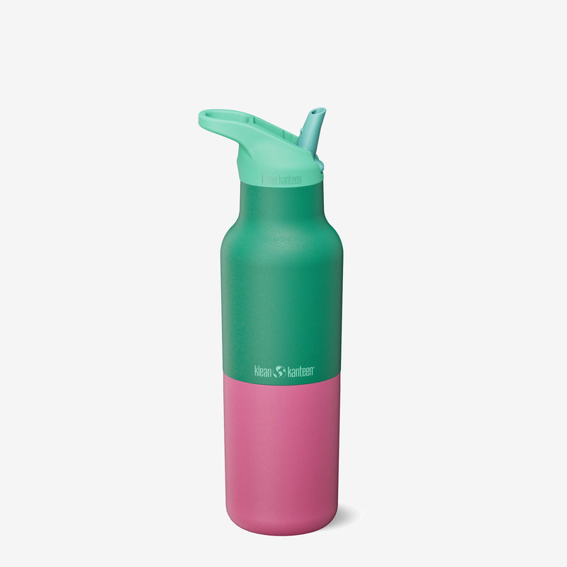 Load image into Gallery viewer, Klean Kanteen - 16oz Rise Classic with Flip Seal Sport Cap - Parakeet Kaleidoscope

