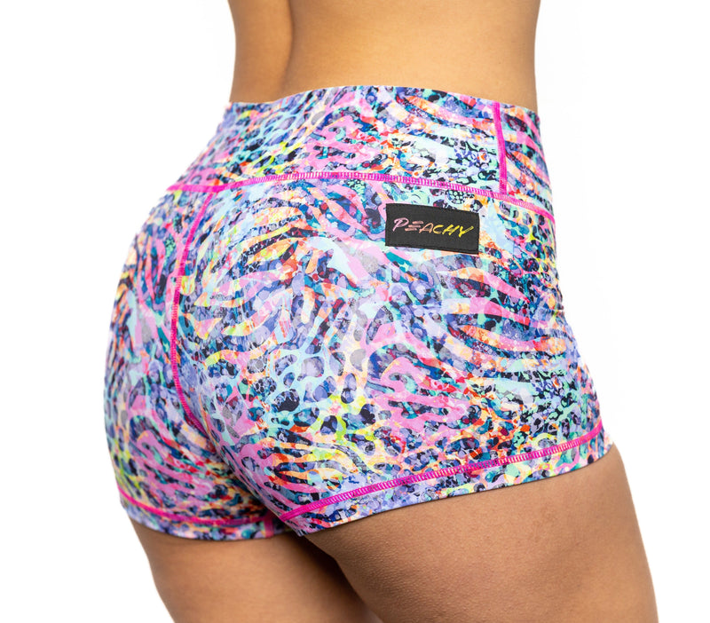 Load image into Gallery viewer, Peachy Athletic - Savage Squat-Proof Gym Shorts
