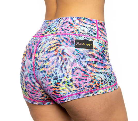 Peachy Athletic - Savage Squat-Proof Gym Shorts