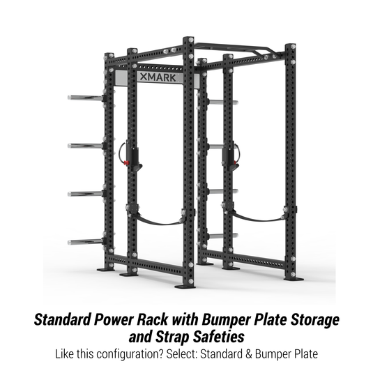 XMARK - Viper Power Rack with Storage & Strap Safeties