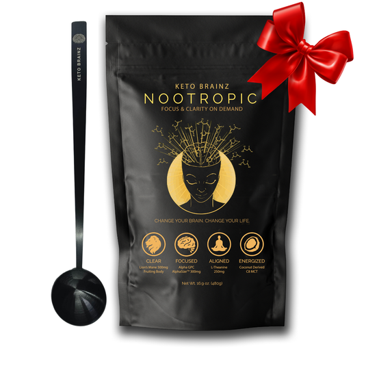 Keto Brainz Nootropics - In KBZ Long Handled Spoon+ Keto Brainz Nootropic Creamer Properly Capitalize The First Letter Of Every Word