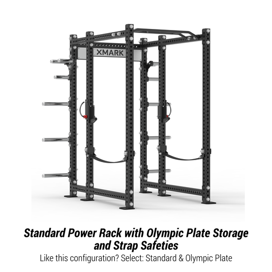 XMARK - Viper Power Rack with Storage & Strap Safeties