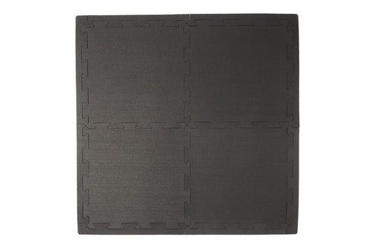 Set of 6 Interlocking Rubber Tiles – 18 inch Diameter - 8mm Thick - Made in the USA