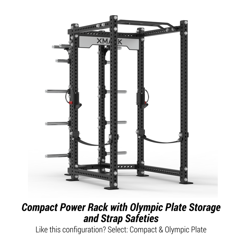 Load image into Gallery viewer, XMARK - Viper Power Rack with Storage &amp; Strap Safeties
