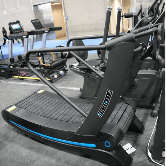 Muscle D Fitness - Commercial Self Powered Curve Treadmill - Standalone
