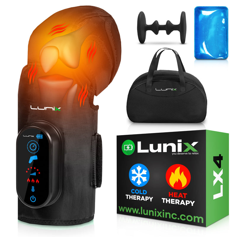 Load image into Gallery viewer, Lunix - LX4 KNEE COMPRESSION MASSAGER BLACK
