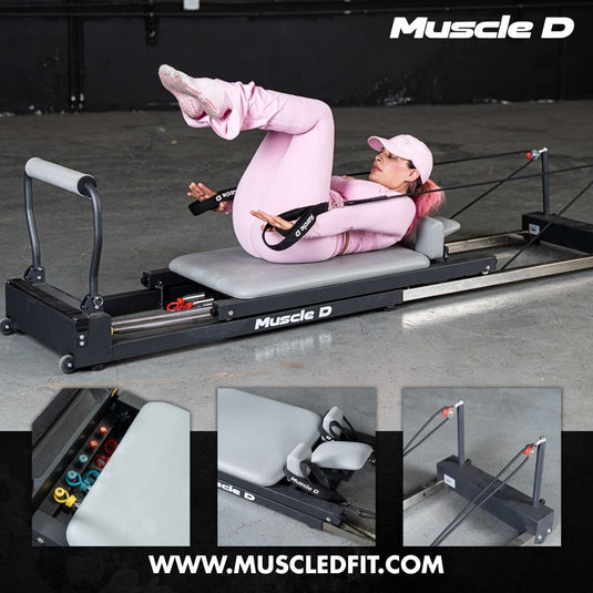 Muscle D Fitness - Pilates Table - Pilates Reformer