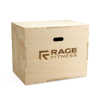 3-in-1 Wood Plyo Cube – Adjustable 20/24/30