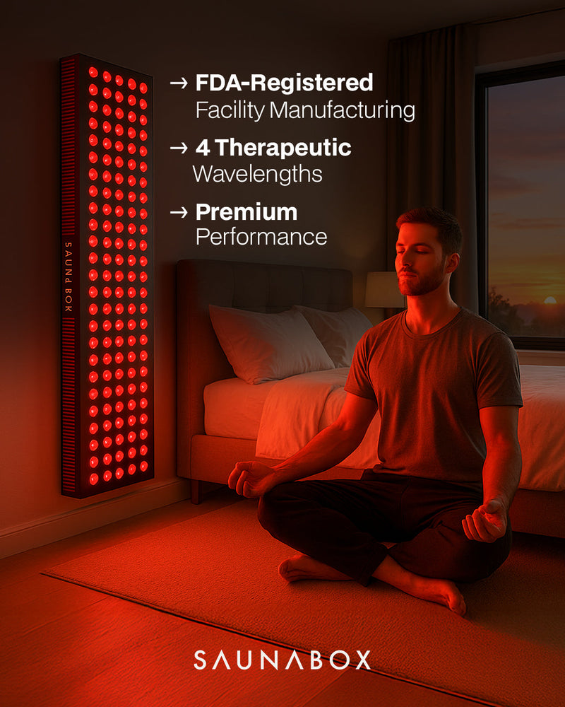 Load image into Gallery viewer, Saunabox - The Nova XL: Full Body Red Light Panel with Near Infrared
