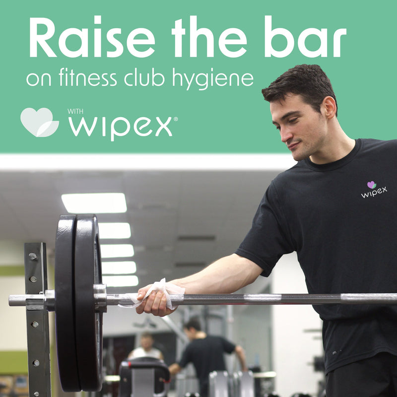 Load image into Gallery viewer, Wipex Co. - Natural Fitness Equipment Wipes 700ct Bulk Gym Refill Roll
