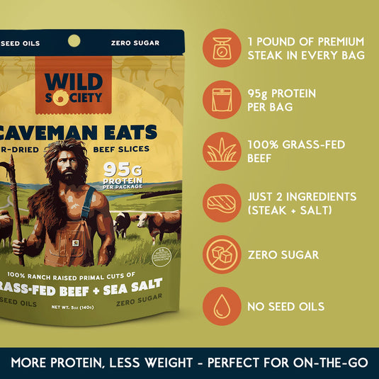 Wild Society Nutrition - Caveman Eats