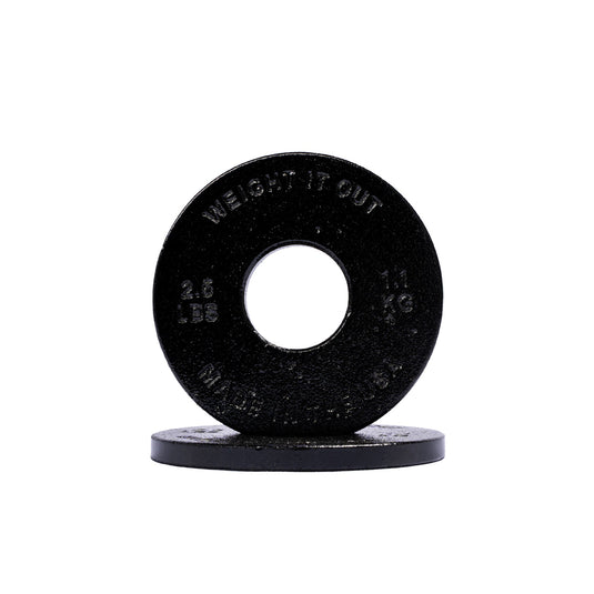 Weight It Out - Cast Iron Machined Weight Plate Pairs