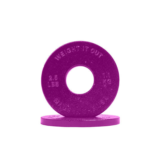 Weight It Out - Cast Iron Machined Weight Plate Pairs