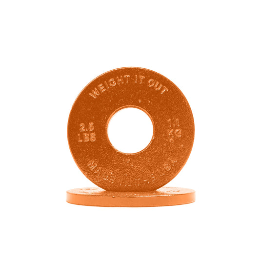 Weight It Out - Cast Iron Machined Weight Plate Pairs