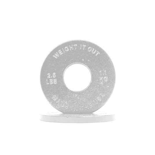 Weight It Out - Cast Iron Machined Weight Plate Pairs