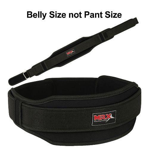 Load image into Gallery viewer, MRX - Weight Lifting Belt With Double Back Support Bodybuilding Gym Training Belt 5" Wide All Sizes
