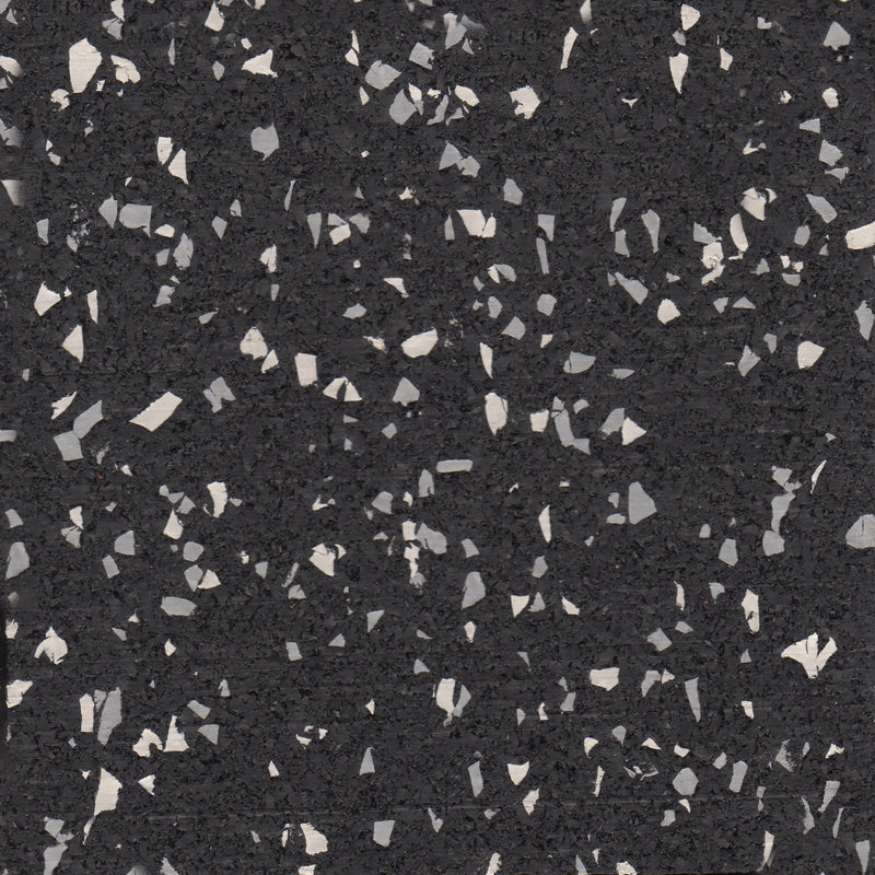 Load image into Gallery viewer, Light Gray+White (20%) rubber flooring sample
