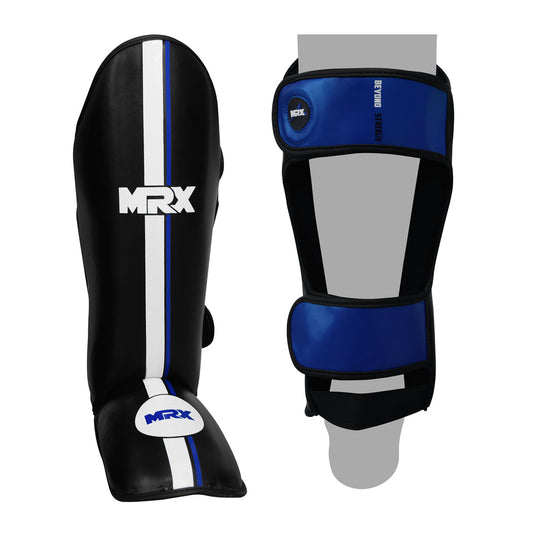 MRX - Kickboxing Shin Guards MMA Boxing Training - Protective Gear Men Women
