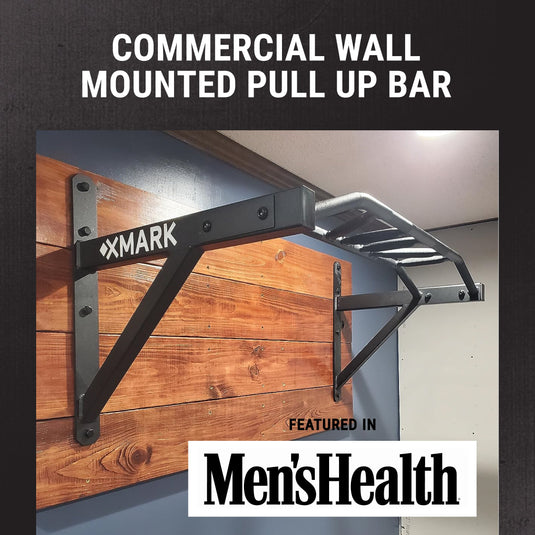 XMARK - Commercial Wall Mounted Multi Grip Pull Up Bar Ranked