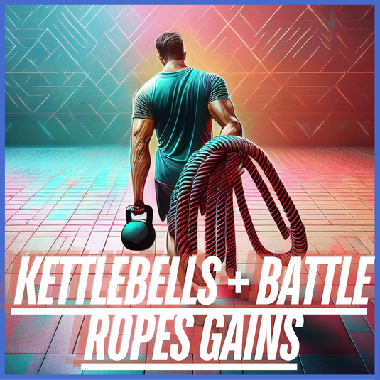 Living.Fit - Kettlebells + Battle Ropes Gains: The Ultimate Combo Program