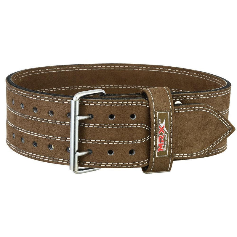 Load image into Gallery viewer, MRX - Power Weight Lifting Belts 4" Wide For Men &amp; Women Brown

