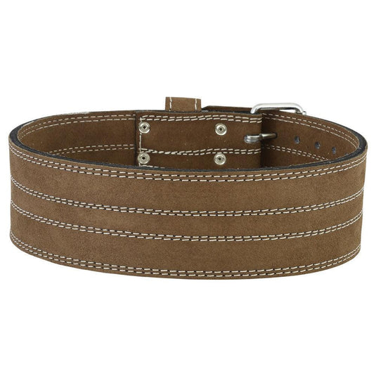 MRX - Power Weight Lifting Belts 4" Wide For Men & Women Brown