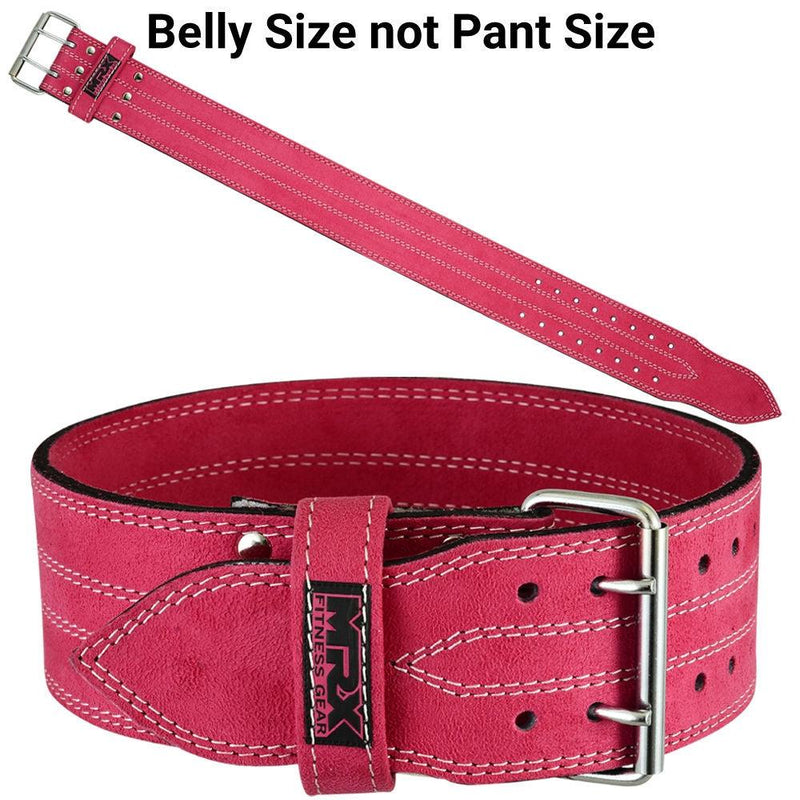 Load image into Gallery viewer, MRX - Power Weight Lifting Belts 4" Wide For Men &amp; Women Pink
