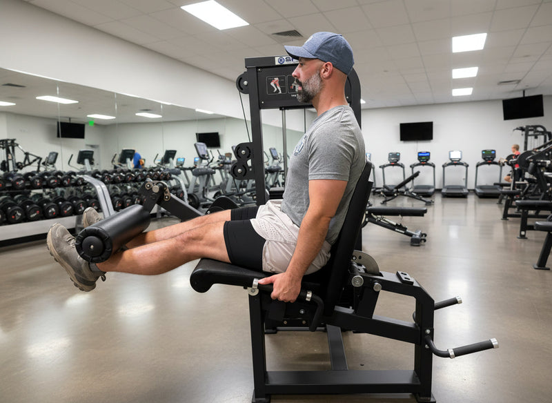 Load image into Gallery viewer, SFE - Commercial Leg Extension Prone Leg Curl Combo w/250lb weight stack (New)

