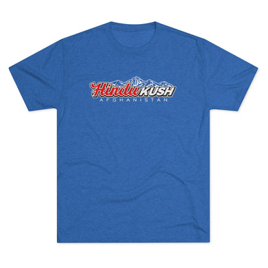 Ataclete - Royal Blue Hindu Kush Men's Tri-Blend Tee