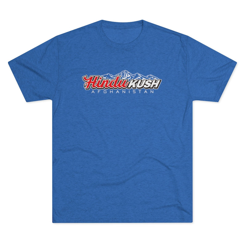 Load image into Gallery viewer, Ataclete - Royal Blue Hindu Kush Men&#39;s Tri-Blend Tee
