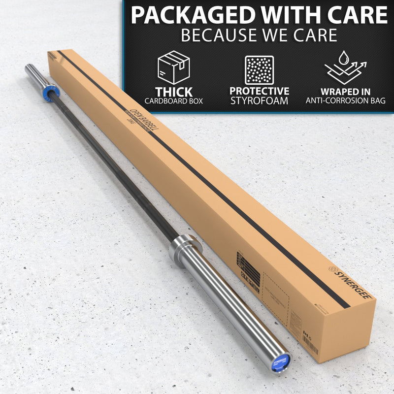 Load image into Gallery viewer, Synergee - Open Barbell (15 kg / 20 kg, 1000 lb Capacity)
