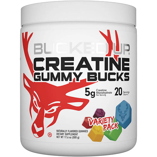 Bucked Up - Creatine Gummies - Variety
