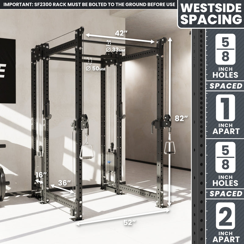 Load image into Gallery viewer, Synergee - 2300 Series Power Cage with Synchronized Loaded Cable Cross Overs
