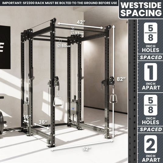 Synergee - 2300 Series Power Cage with Synchronized Loaded Cable Cross Overs