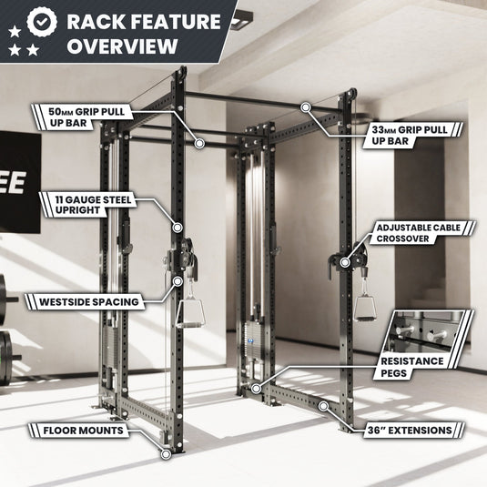 Synergee - 2300 Series Power Cage with Synchronized Loaded Cable Cross Overs